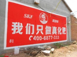 驻马店刷墙广告”蕴含了时代命题