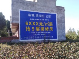驻马店墙体广告的好处