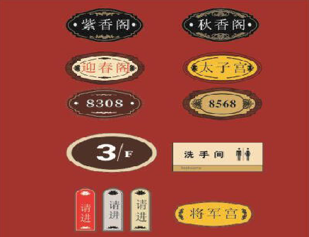驻马店门牌设计制作三要素。