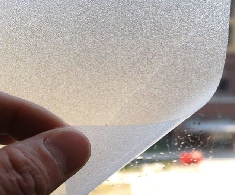 驻马店玻璃门外面粘广告用什么材料好？