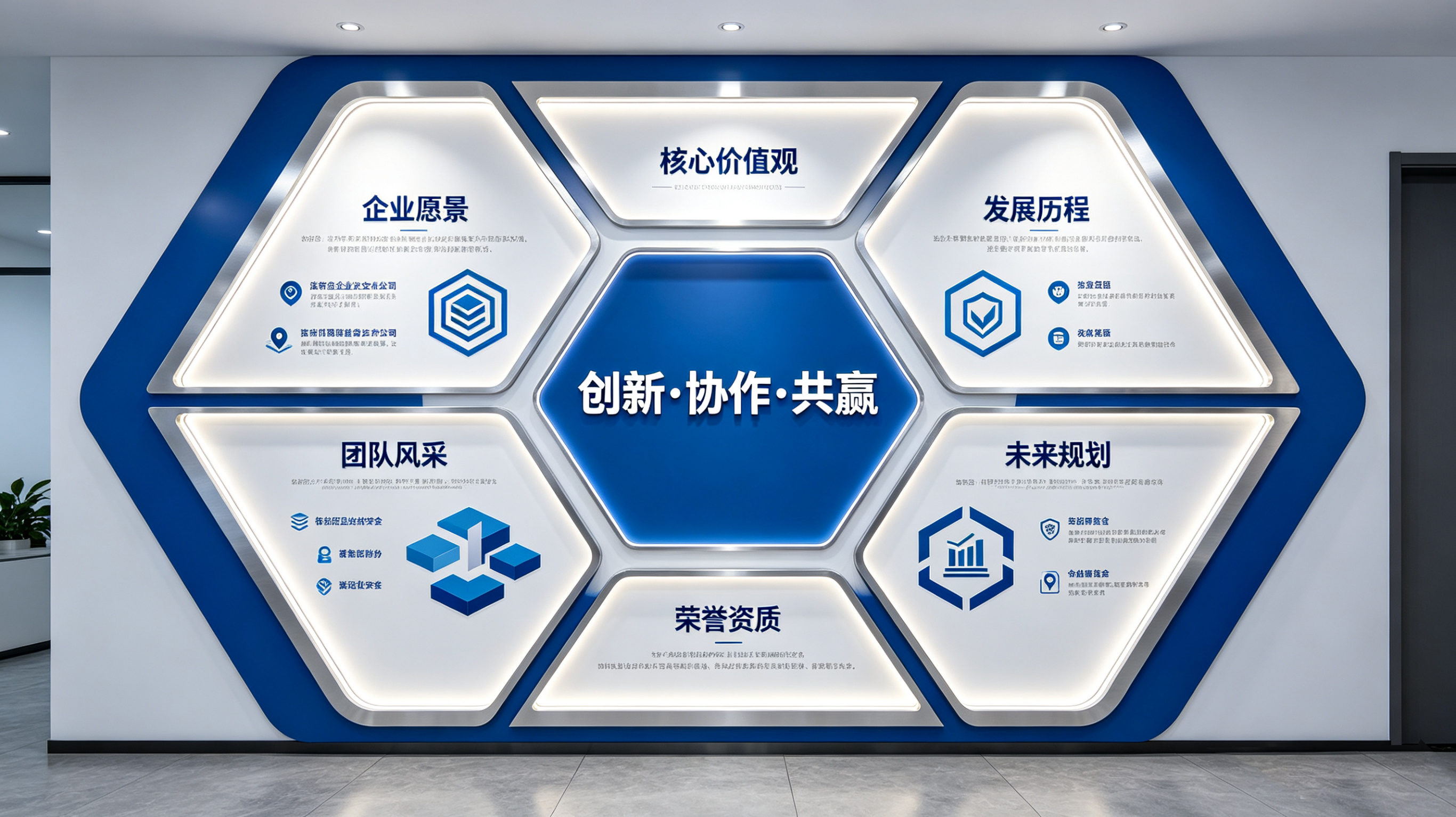 驻马店企业文化墙六边形避坑指南（新手常犯5个错误）